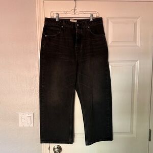 We The Free Women's Black Cropped Jeans